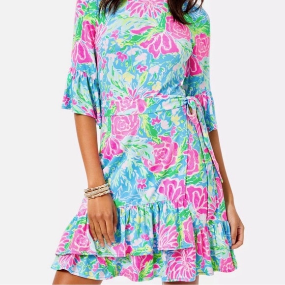 Lilly Pulitzer Dresses & Skirts - Lilly Pulitzer Kassi Ruffle Dress